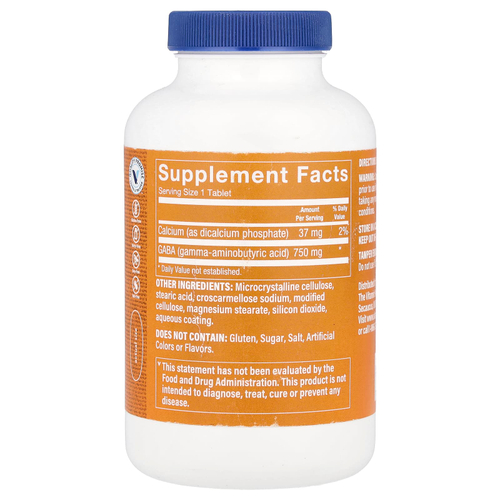 The Vitamin Shoppe, ГАМК, 180 таблеток