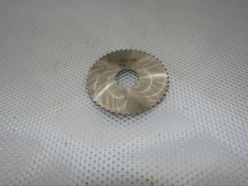 Фреза отрезная дисковая по металлу 80х1.2х22мм. z=48 Р18 СССР без фаски без шпонки