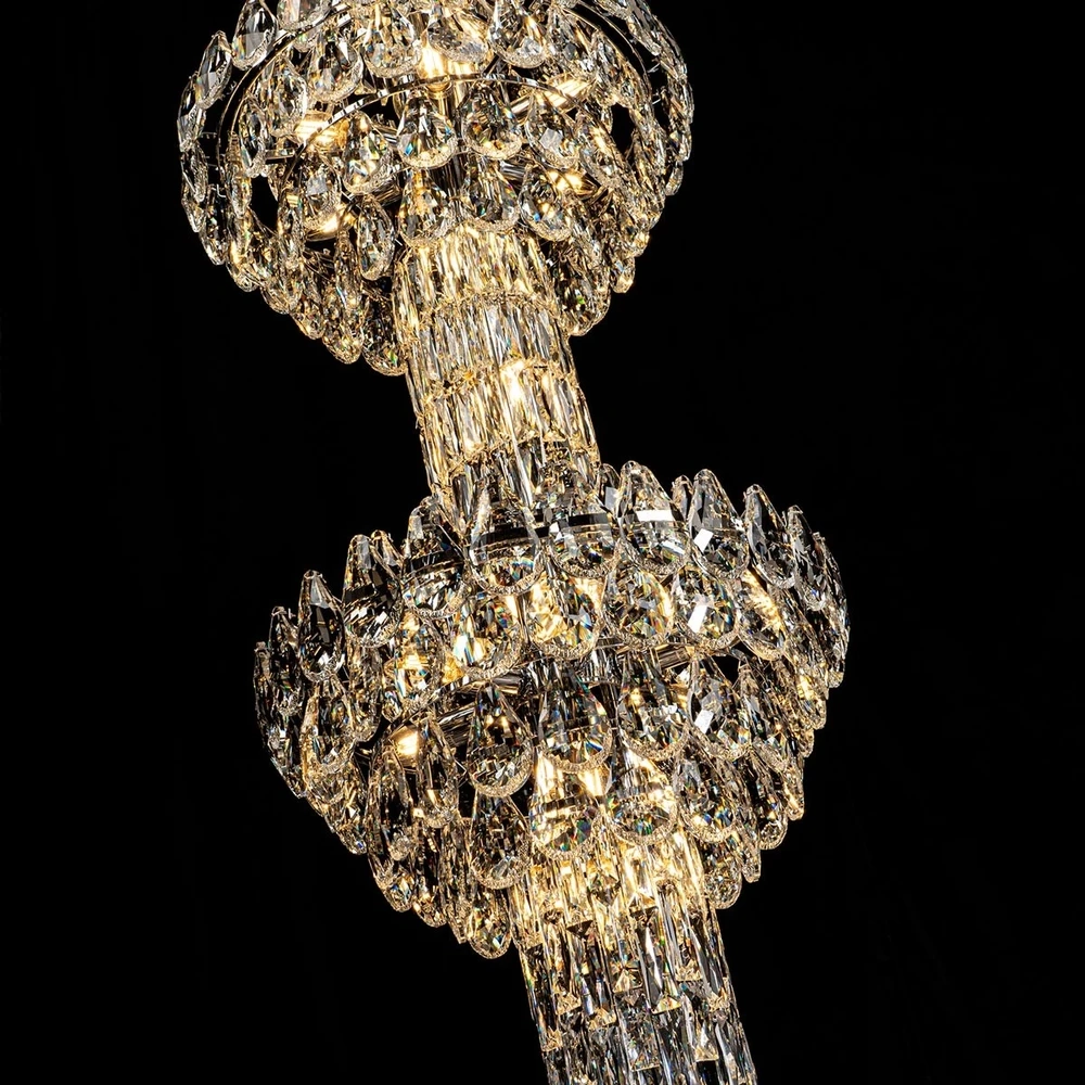 Каскадная люстра Modelux ML.8861.39P CR