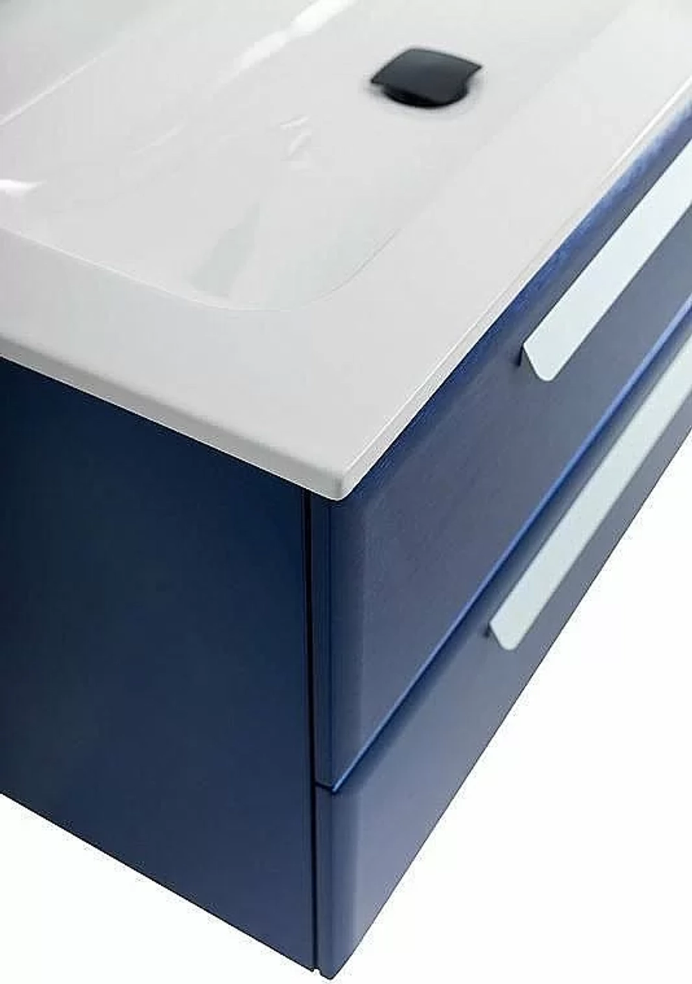 Тумба с раковиной Cezares ECO-CER-N 100 ECO-CER-N-1000-2C-SO-SPF-P сапфир