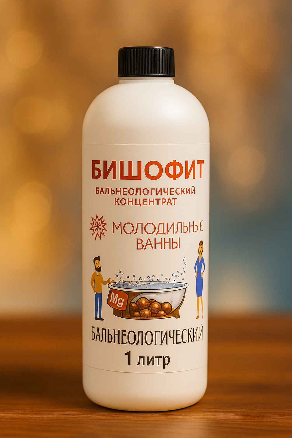Бишофит бальнеологический Жидкий 1000мл.