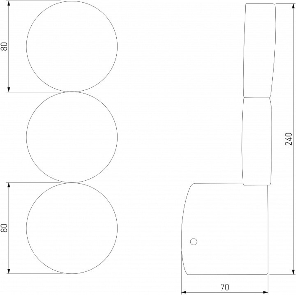 Накладной светильник Elektrostandard Brioni a064595