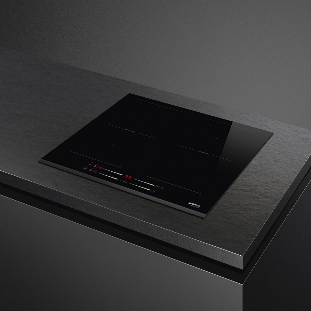 Индукционная варочная панель Smeg SI2M7643B
