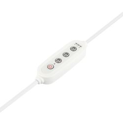 Разветвитель сетевой для линейных светильников ЭРА 5х IEC C7 2pin+timer на 5 точек с таймером 9, 12, 15H 2м | Аксессуары для фито светильников