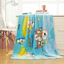 Плед 100х140 Sofi De MarkO Боби синий