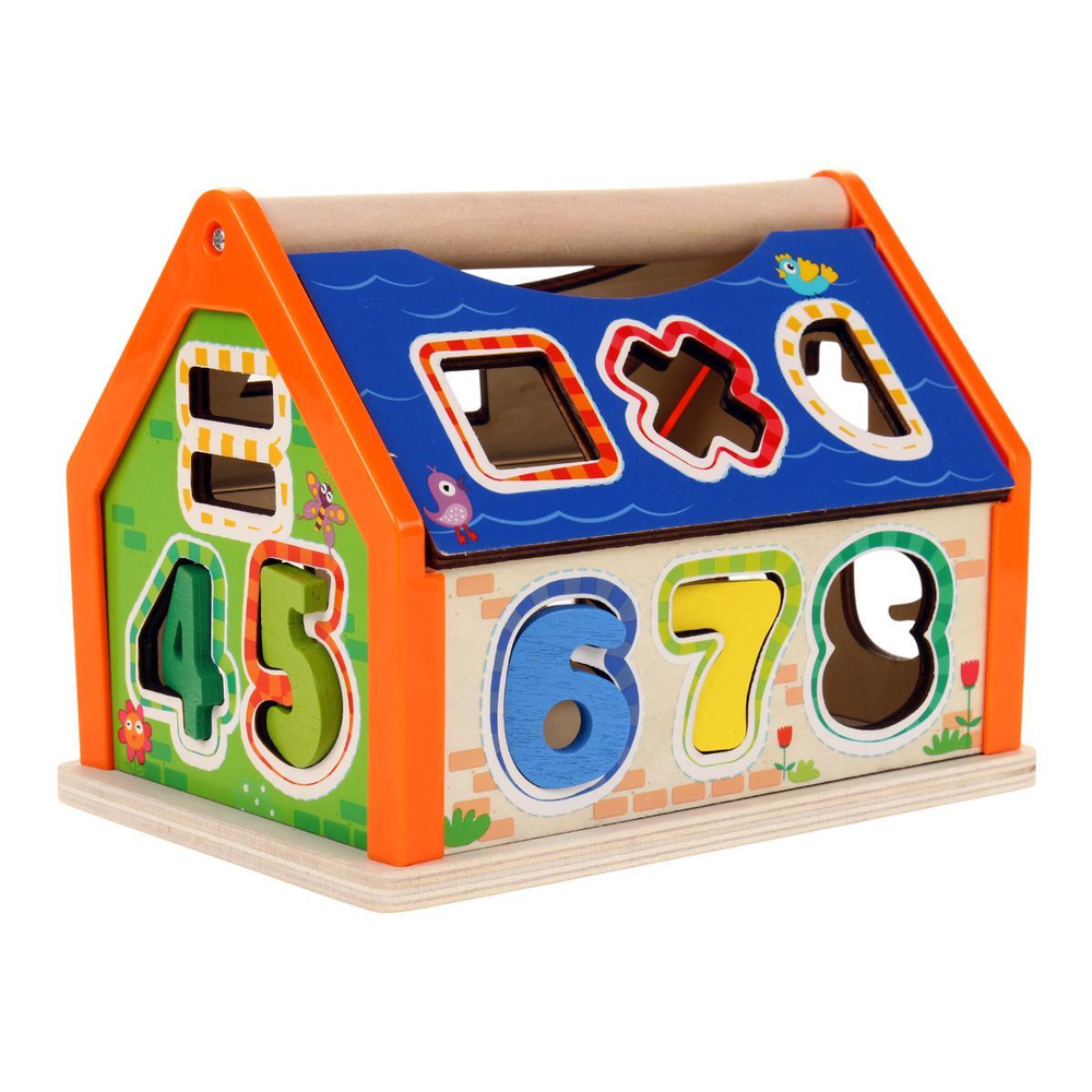 Развивающая игрушка деревянная Сортет обьемный, коробка C-41834