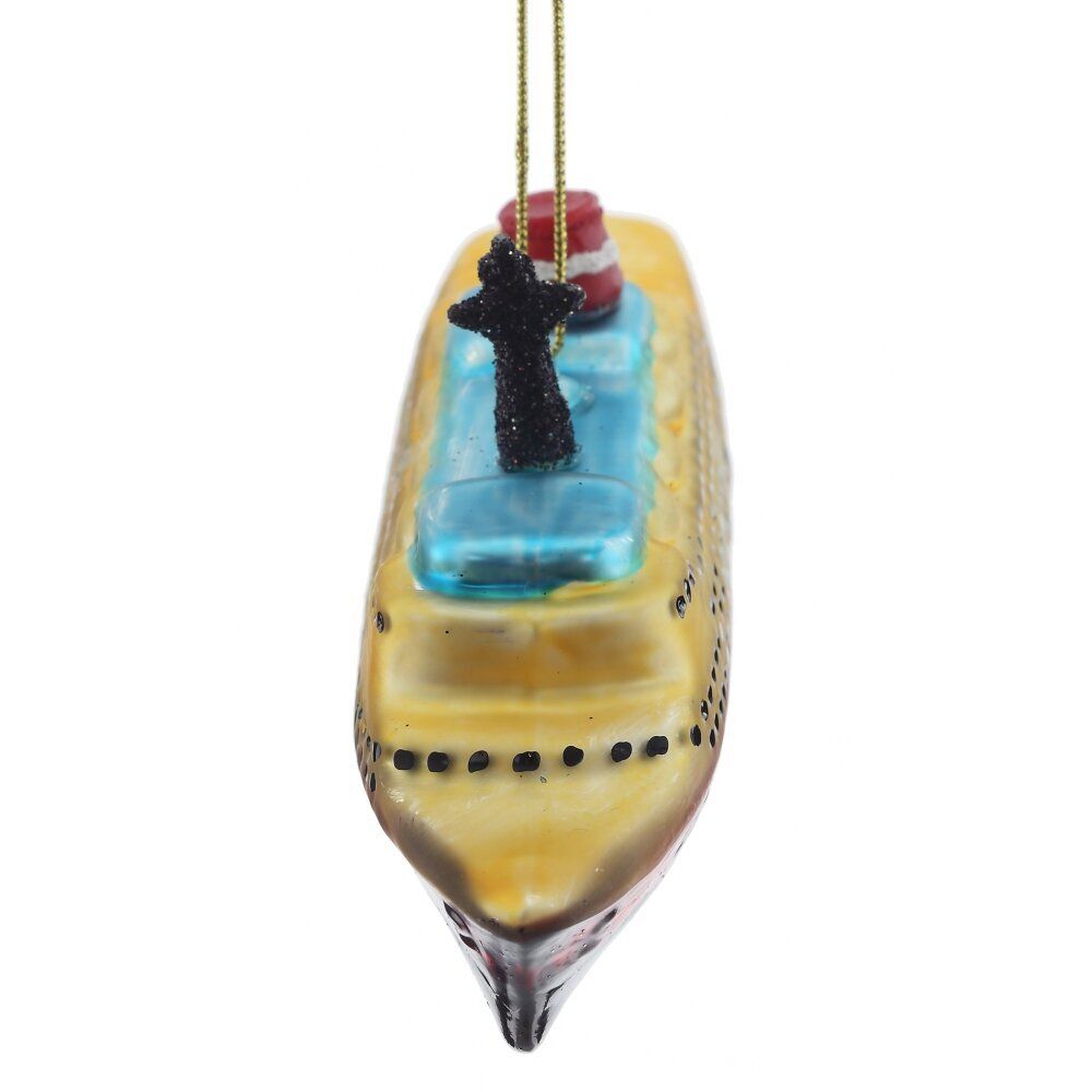 GAEM Украшение новогоднее "Корабль", L15 W3 H6 см