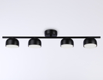 Светильник накладной TN71029/4 BK черный GX53/4 max 12W 600*80*140
