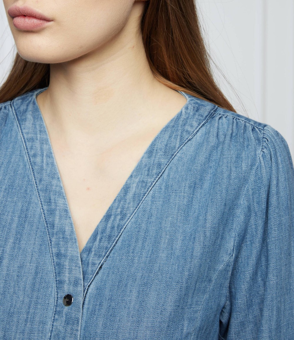 платье с ремешком Michael Kors - голубой(MS2813K1KQ)