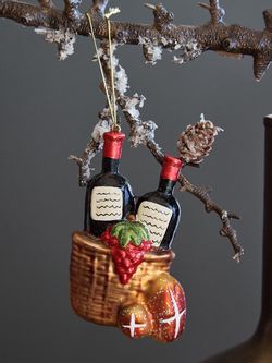 Набор ёлочных украшений Christmas feast из коллекции New Year Essential, 4 шт.