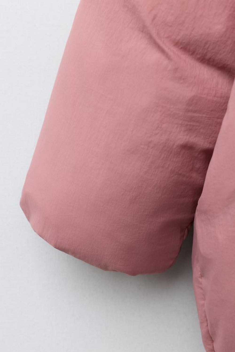 ZARA СТЕГАНАЯ КУРТКА WATER REPELLENT, РОЗОВЫЙ