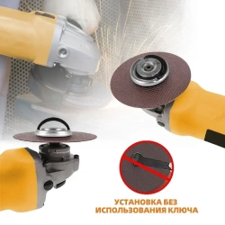 Быстрозажимная гайка на УШМ M14 без ключа /Оснастка для инструмента/Для болгарки.2шт.