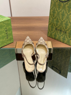 Gucci Horsebit Slingback Pump 4.5 cm