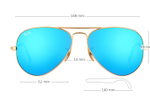 Ray Ban Aviator RB 3025 112/17 / 55 mm