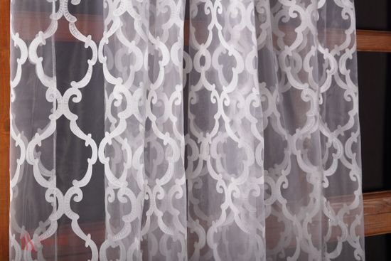 Деворе тюль. ЛионельХ2 (белый)