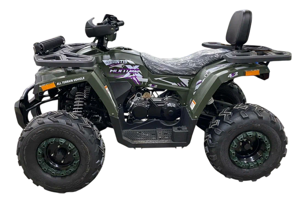 Квадроцикл Avantis H200 NEW BIG Lux (баланс. вал) 2025 Зеленый