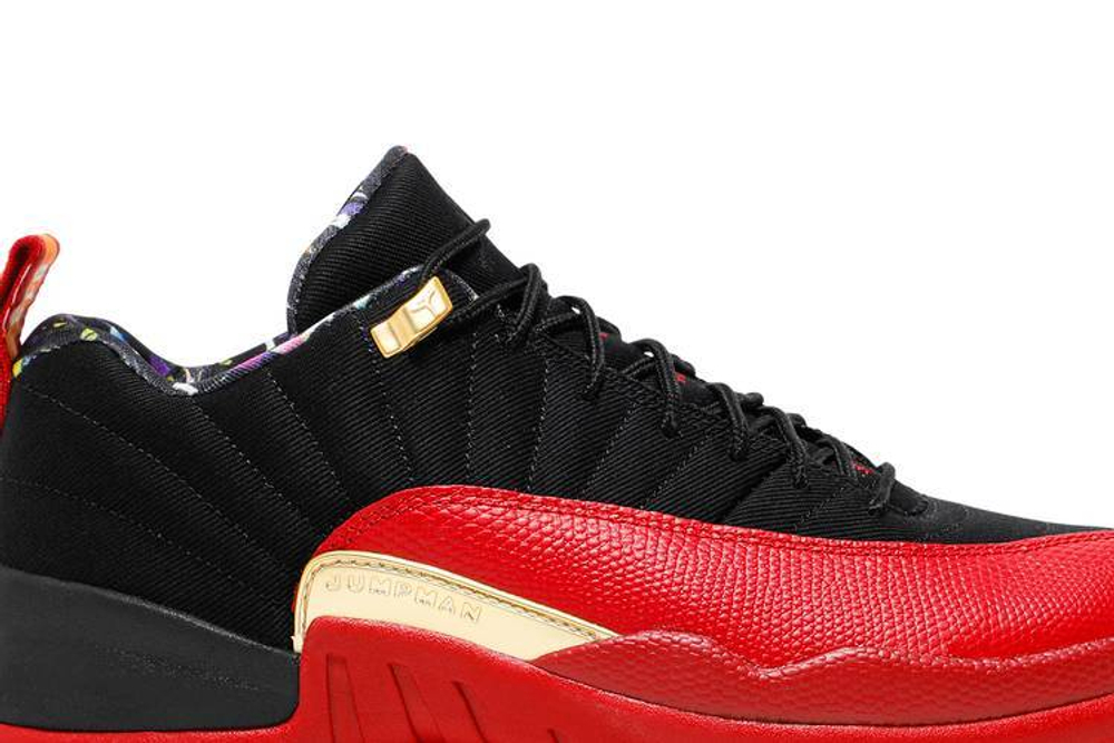 Кроссовки Jordan Air Jordan 12 Retro Low Se "Black And Metallic Gold"
