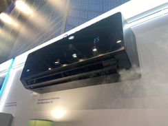 Сплит-система инверторного типа Electrolux Onix Super DC EACS/I-12HIX-BLACK/N8 комплект с Wi-Fi