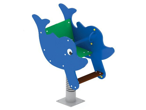 Качалка на пружине "Дельфин"