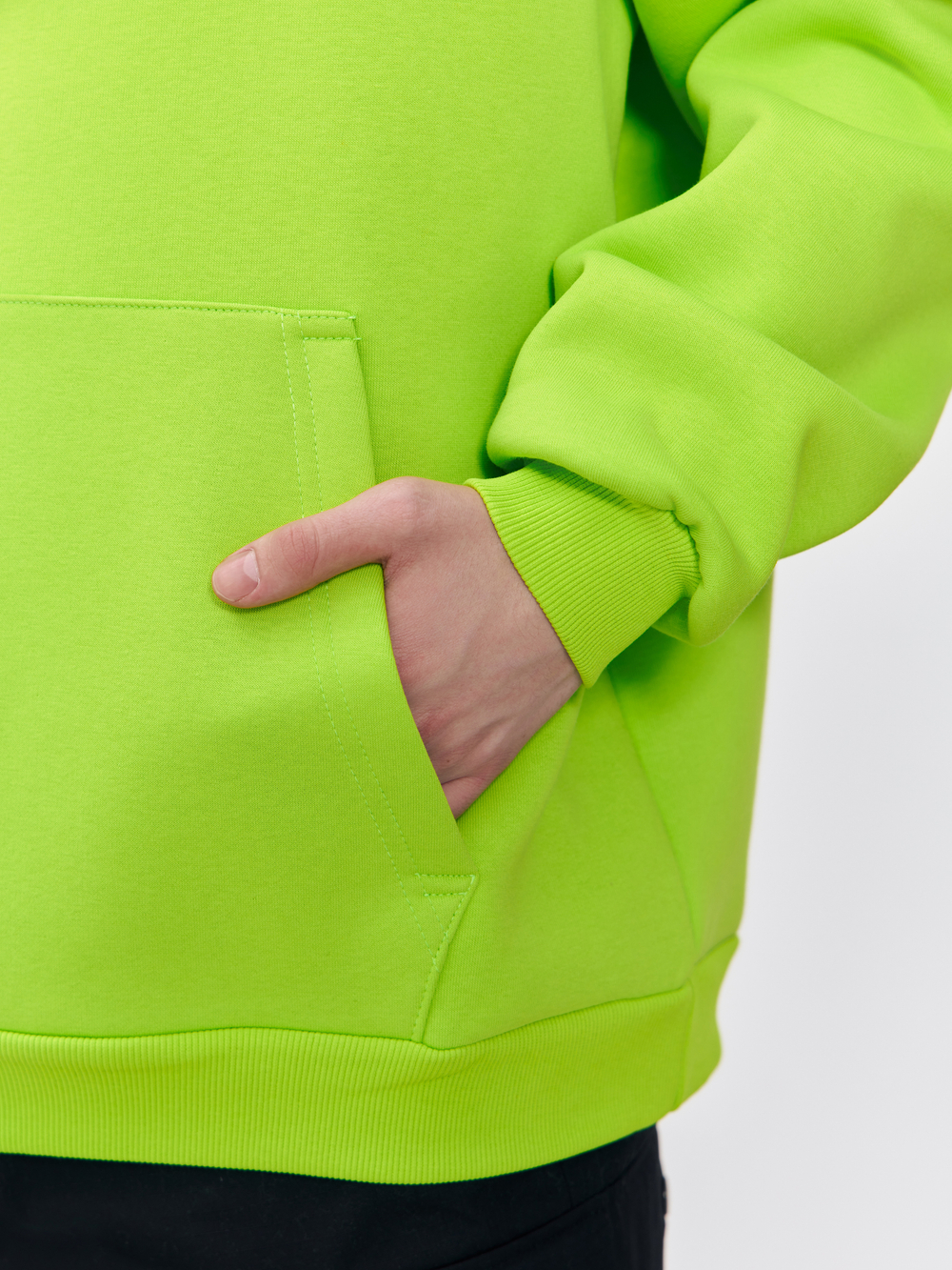Худи с начесом (салатовый)