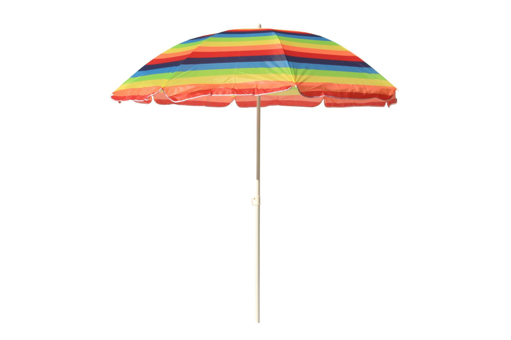 Зонт  2,0м разноцветный (уп.12шт.) 2 части арт.WRU051 "Garden story"