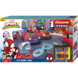 Carrera 1st First - Spidey Web Spinners 2,4 м гоночный трек + 2 машинки 63049 / артикул   63049  / GTIN 4007486630499