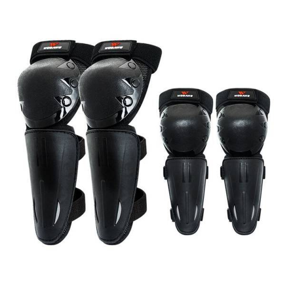 Наколенники + налокотники Pro Biker HXP-02C BLACK