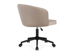 Офисное кресло Woodville Дэни бежевый, черный, ножки черные