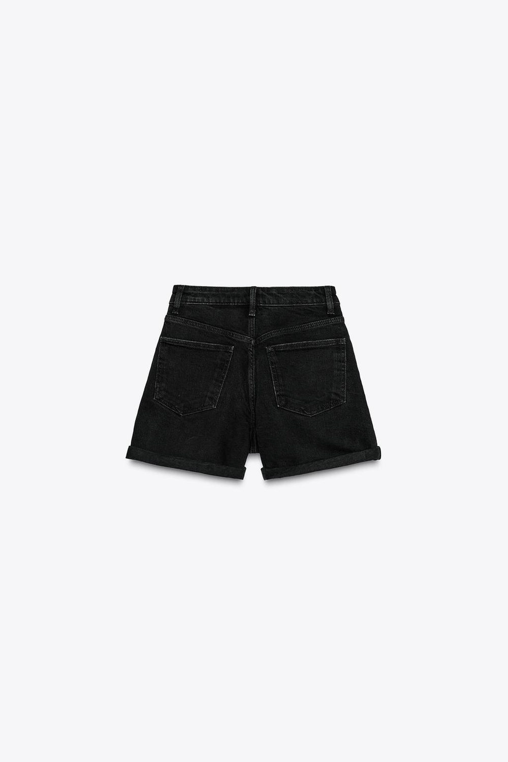 Шорты trf mom fit с высокой посадкой