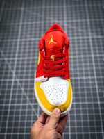 AIR JORDAN 1 LOW RED/YELLOW/WHITE