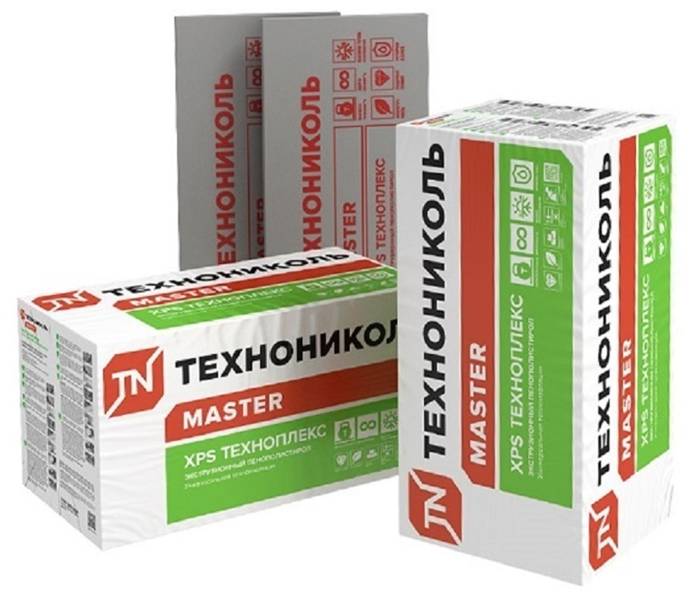 Утеплитель из экструзионного пенополистирола Технониколь ХРS ТЕХНОПЛЕКС 1180х580х30-L (13 плит в упаковке)