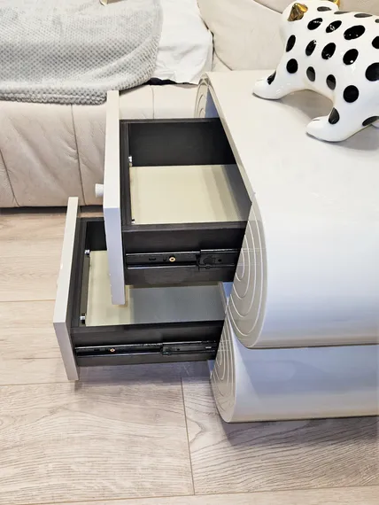 Тумба прикроватная с двумя ящиками 4088