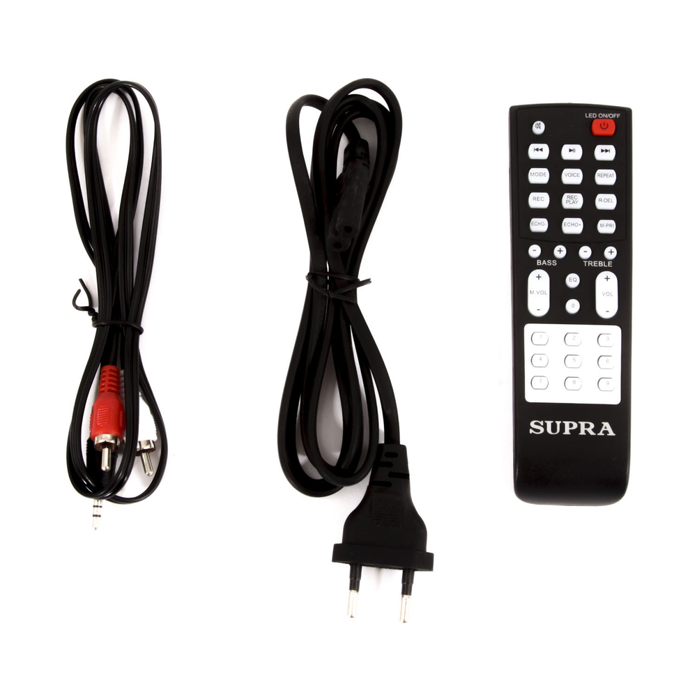 Минисистема Supra SMB-880 черный 140Вт FM USB BT SD