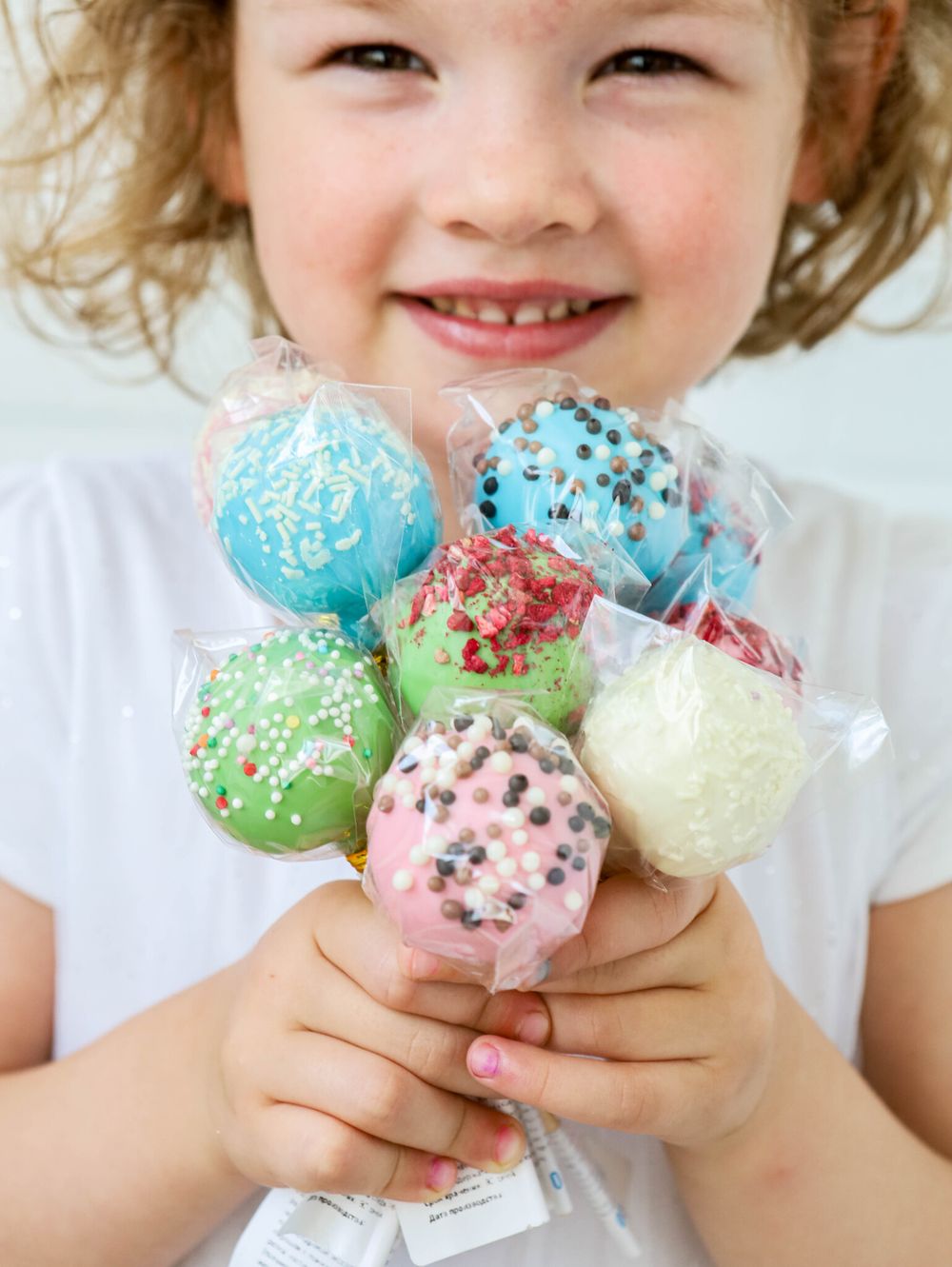 Пирожное Кейк попс круглые 10 штук