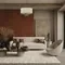 8282/4 MODERNI LN26 186 черный/бежевый/коричневый, металл/текстиль/стекло Светильник подвесной Е14 4*40W 220V SORENTO