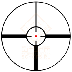 Прицел оптический Пилад 8х48, LD крест c кругом, подсветка