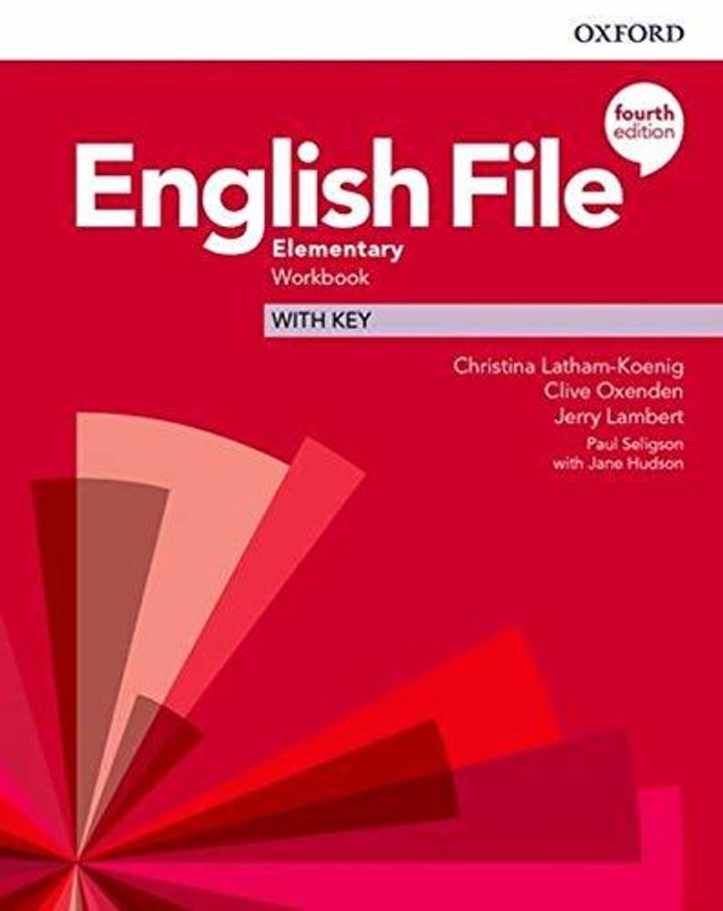 ENGLISH FILE ELEM 4E WB W/K