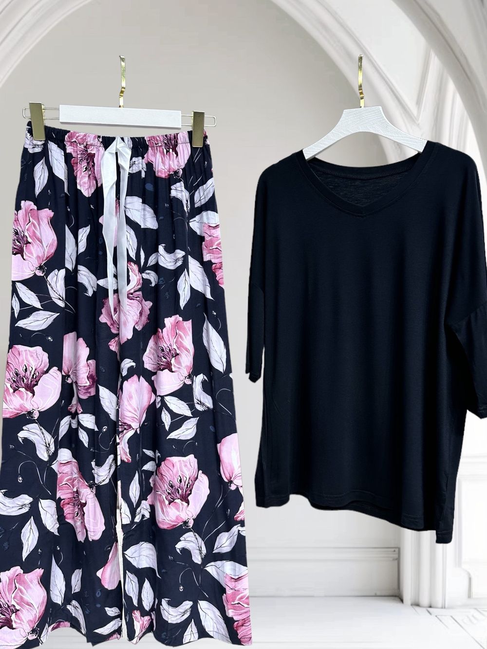 ДО БАМБУК Двойка Штапель Штаны