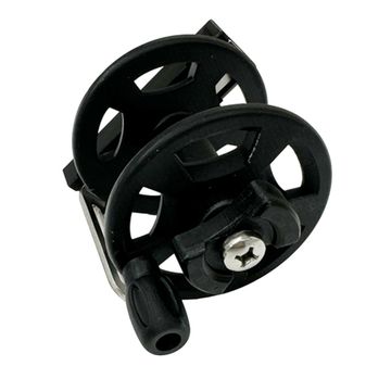 Катушка универсальная Scorpena горизонтальная 65 мм с направляющей черный