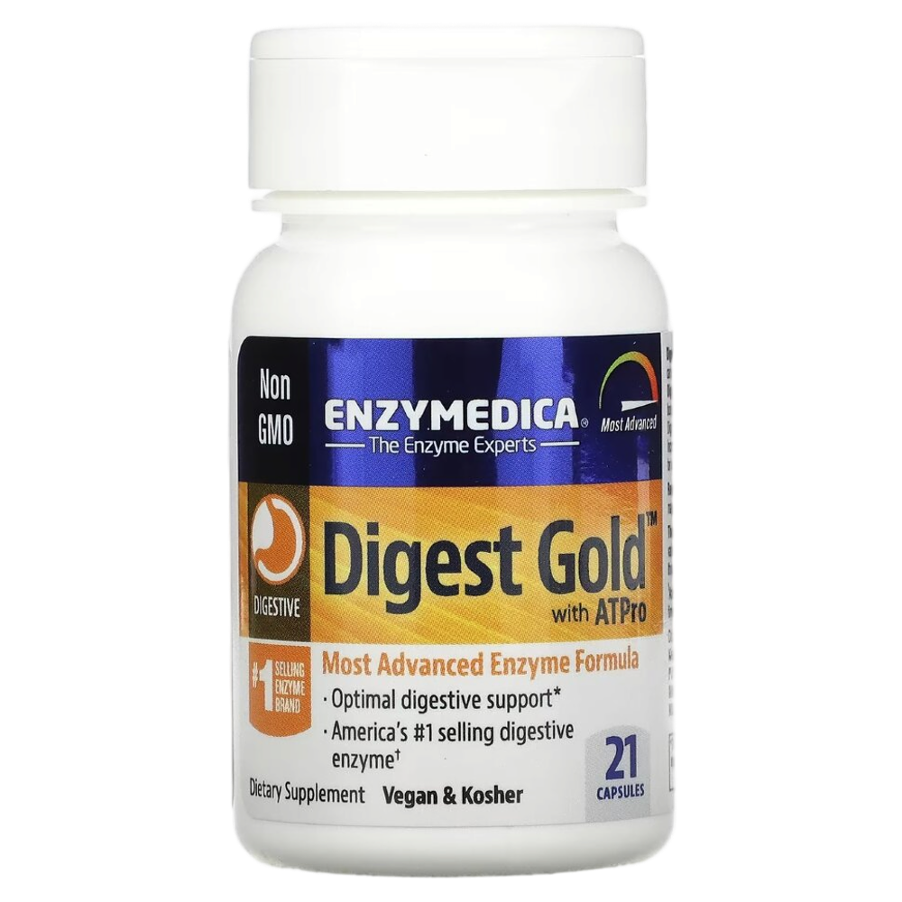 Enzymedica Digest gold with ATPro 21 capsules , Ферменты