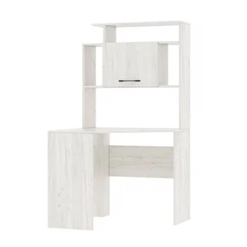 Стол компьютерный ПКС-8 (Дуб крафт белый)