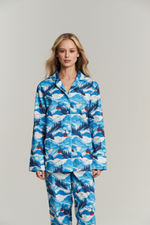 Костюм двойка из сатина горы - размер S-M