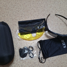 Очки тактические со сменными линзами стрелковые 5.11