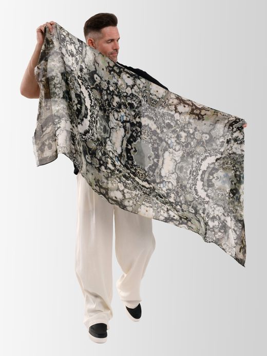 Шарф/ Палантин «Вулканический агат»