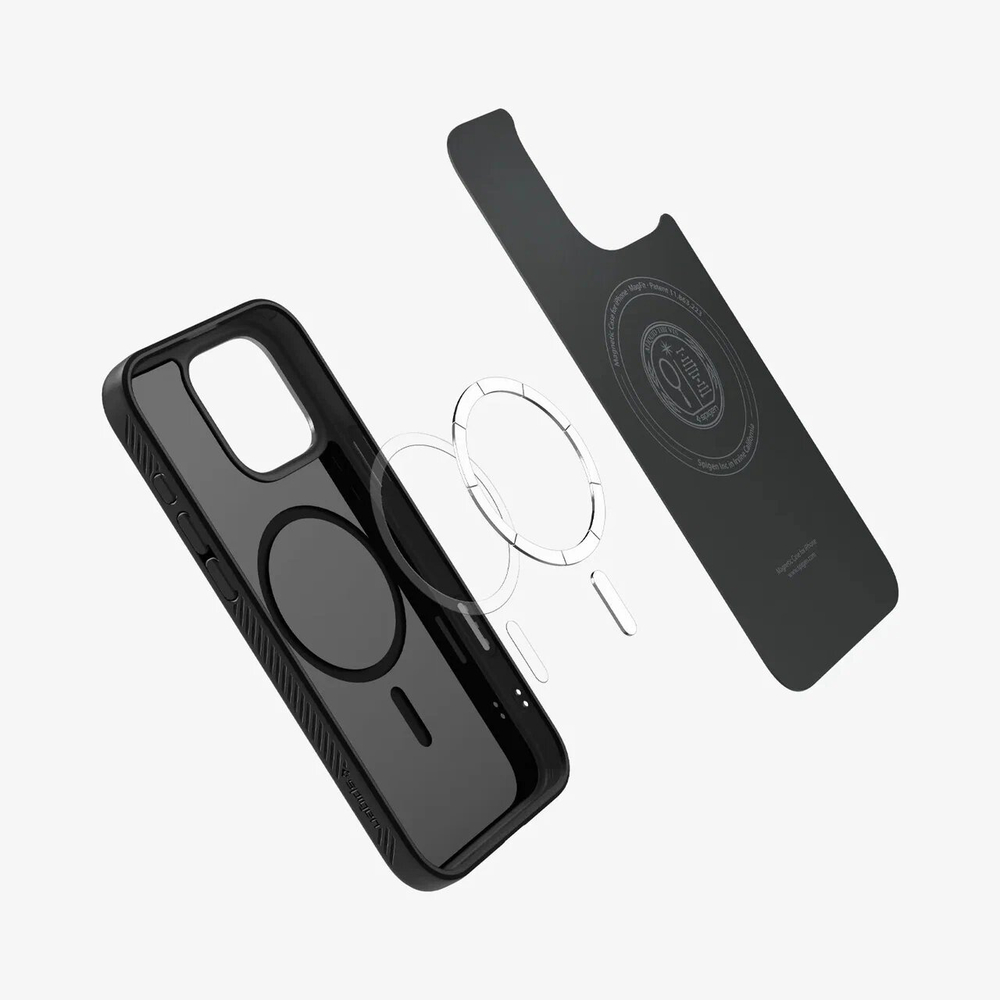 Чехол Spigen Liquid Air T Magsafe для iPhone 16 Pro черный матовый