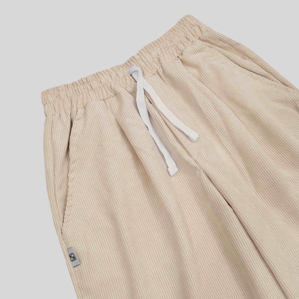 Брюки Velvet Baggy Pants Turtledove бежевые - фото 17