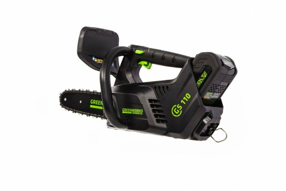 Пила цепная одноручная аккум. GREENWORKS GD40TCS 40В,25см,1/4-1,3-58,б/щ,без АКБ и ЗУ (2003807)