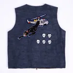 Жилет Canvas Alpaca with chain stitch