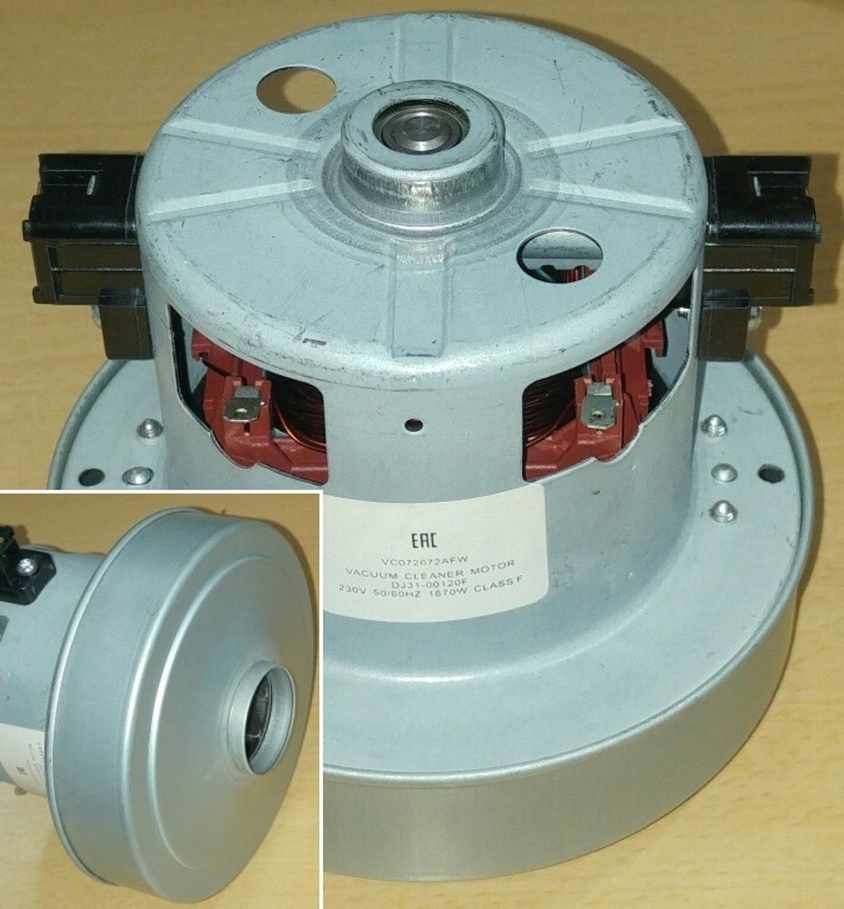 Мотор пылесоса 1670W SAMSUNG (VCM-K60EU) DJ31-00120F, VAC006SA
