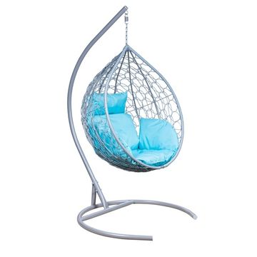 Подвесное кресло Leset Эва серое